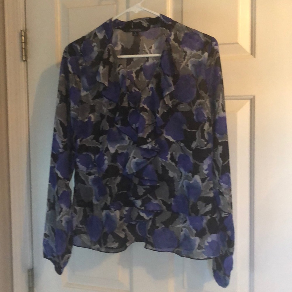 Ruffled blouse